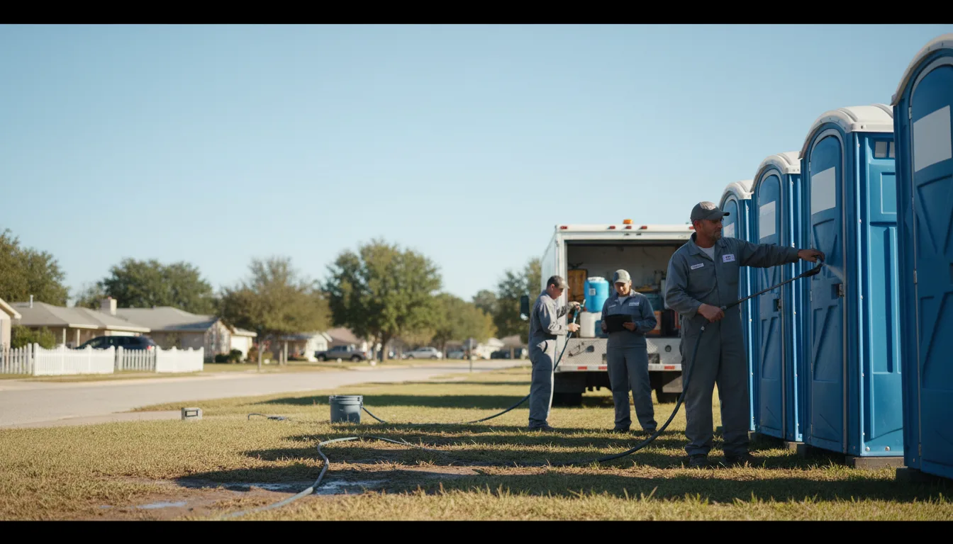 Long-Term Portable Toilet Rental in Gleason, TN near me